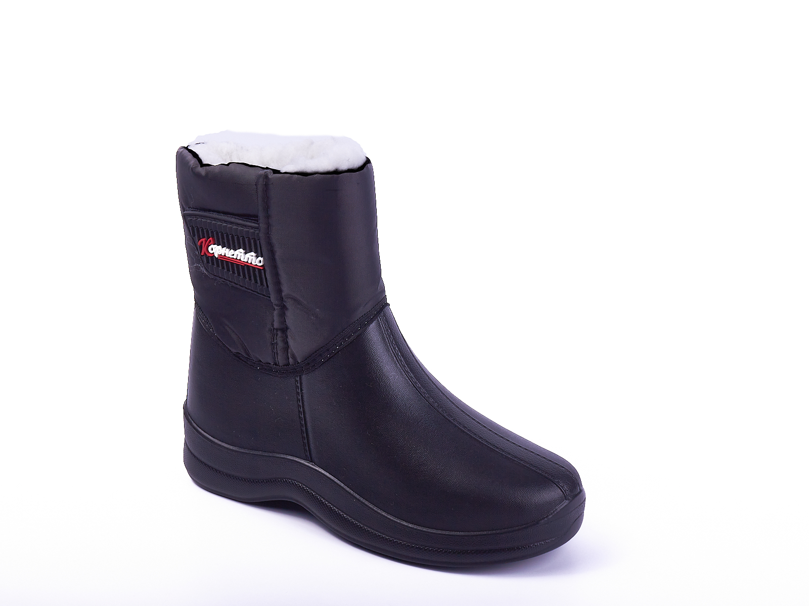 Полусапожки женские из ЭВА на липе Черный Ж5.3 р.36